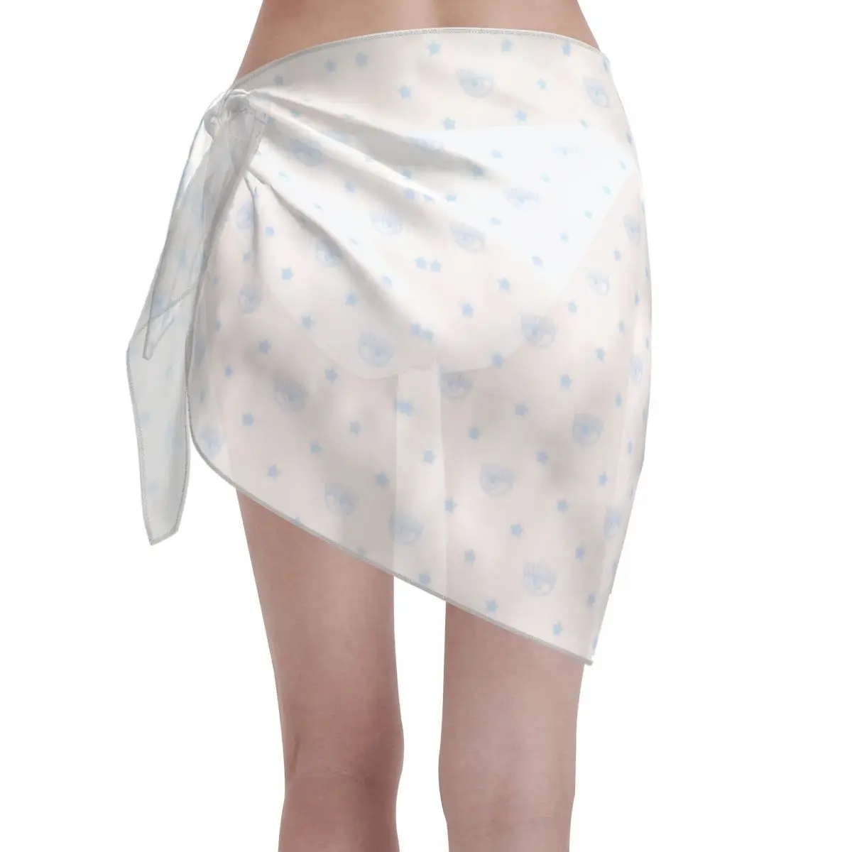 Parragnis Chiara personnalisé pour femmes, Sarongs courtes, enveloppe de plage, imprimé en 3D, pour maillots de bain, Bikini, Cover-up pour maillot de bain