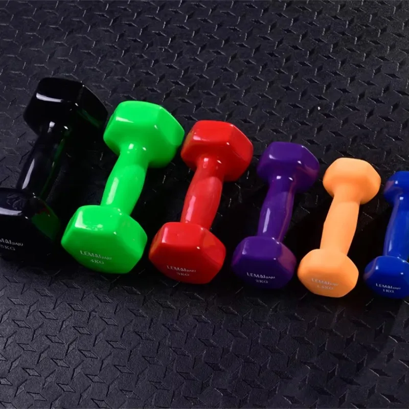 YTYINHot Selling Home Gym Small 1kg-10kg Free Weight Colorful Hex Dumbbells High Quality Dumbbell For Man And Woman Use