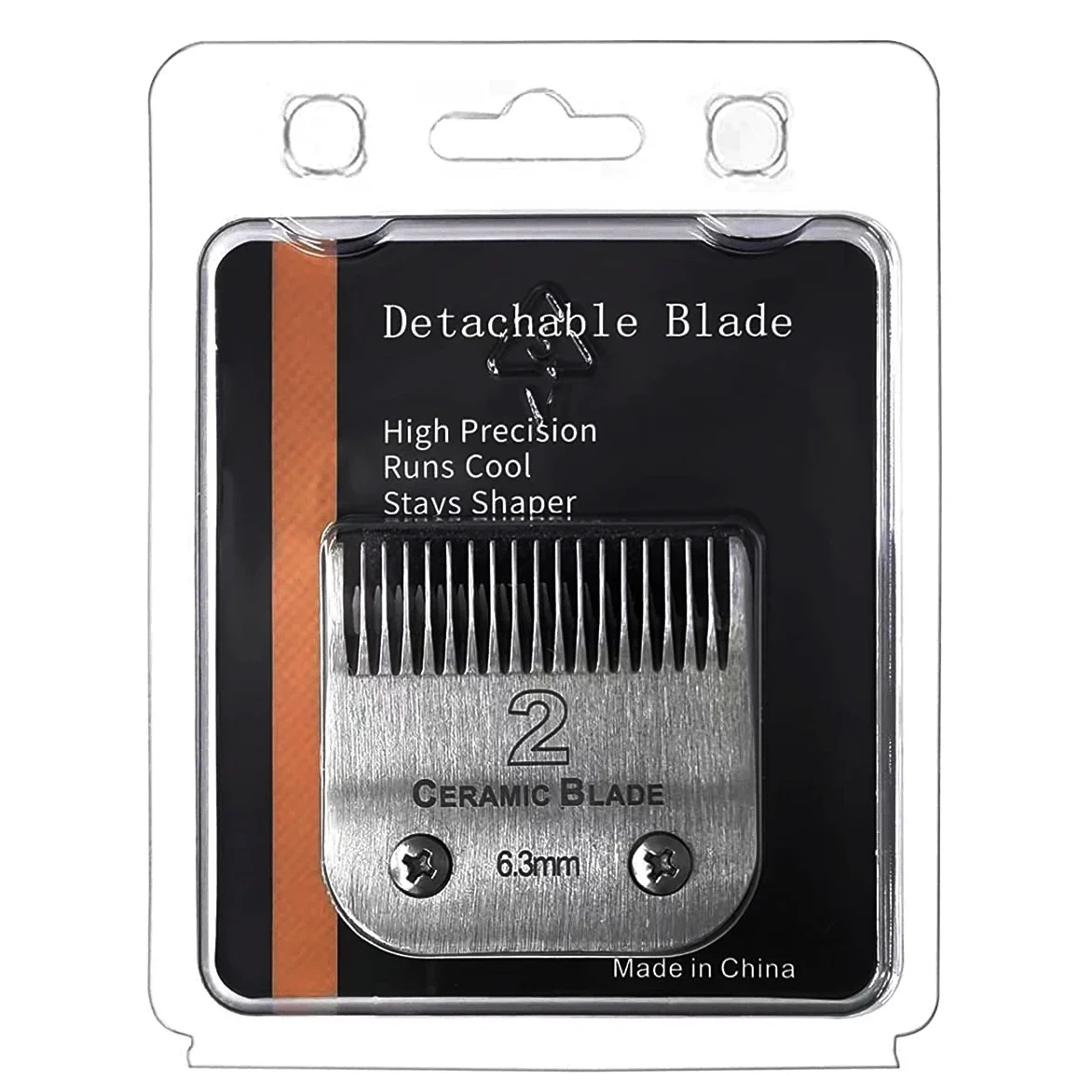 شفرة سيراميك بديلة قابلة للفصل متوافقة مع مقصات Andis AGC وBDC وBGC وMBG وoster Classic 76/Star-Teq/Power-Teq