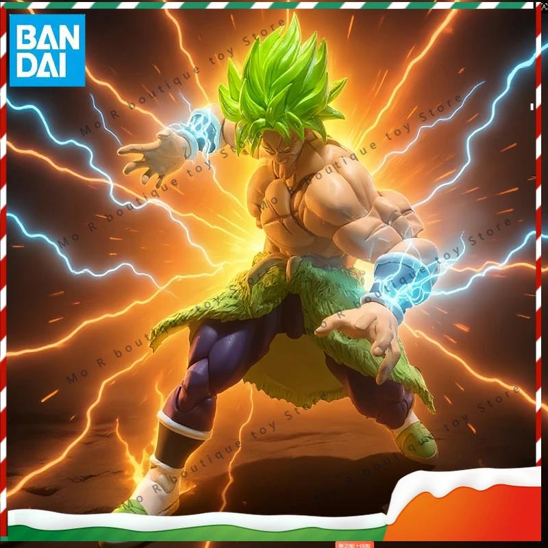 

Original Bandai Dragon Ball Z Anime Figure SHF Super Theater Edition Broli Anime Action Figures Model Toys for Children