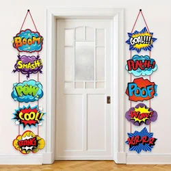 Large Hero Action Sign Cutouts Super Fun Hero Theme Party Supplies Door Hero Sign Hero Theme Birthday Party Hero Super Wall Deco