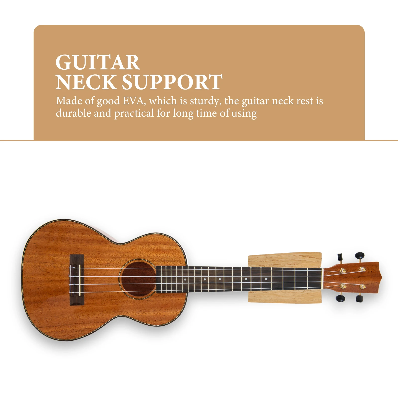 

EVA Guitar Neck Rest Support Pillow for Acoustic Electric Instruments Tool Bracket Protector Smooth Surface Compact Design