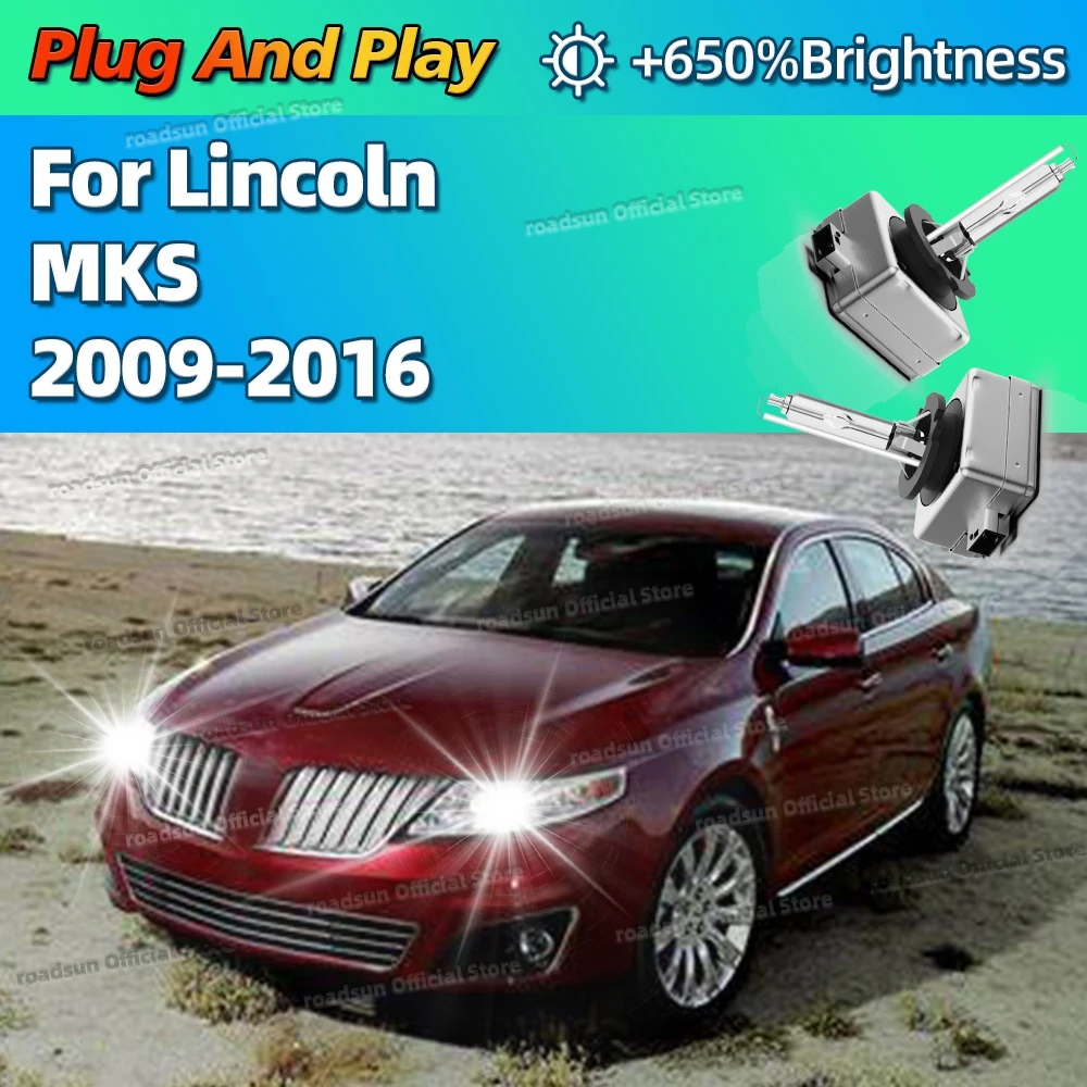 

6000K Car Light Xenon Lamp High Brightness HID Bulbs D3S 35W For Lincoln MKS 2009-2016 2010 2011 2012 2013 2014 2015