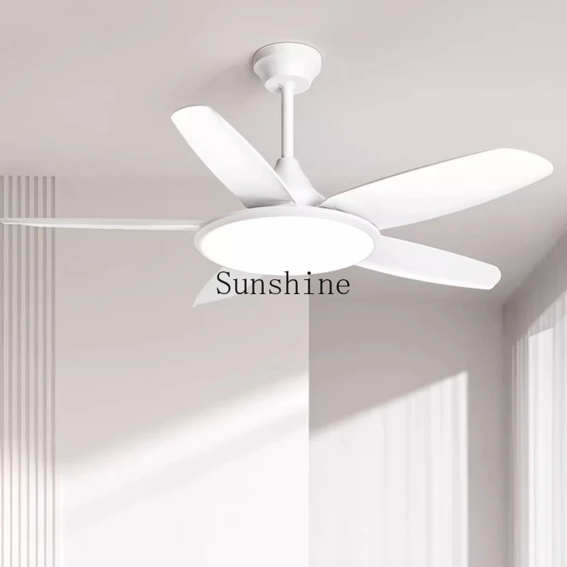 

Lighting living room chandelier simple 2024 new fan dining room light