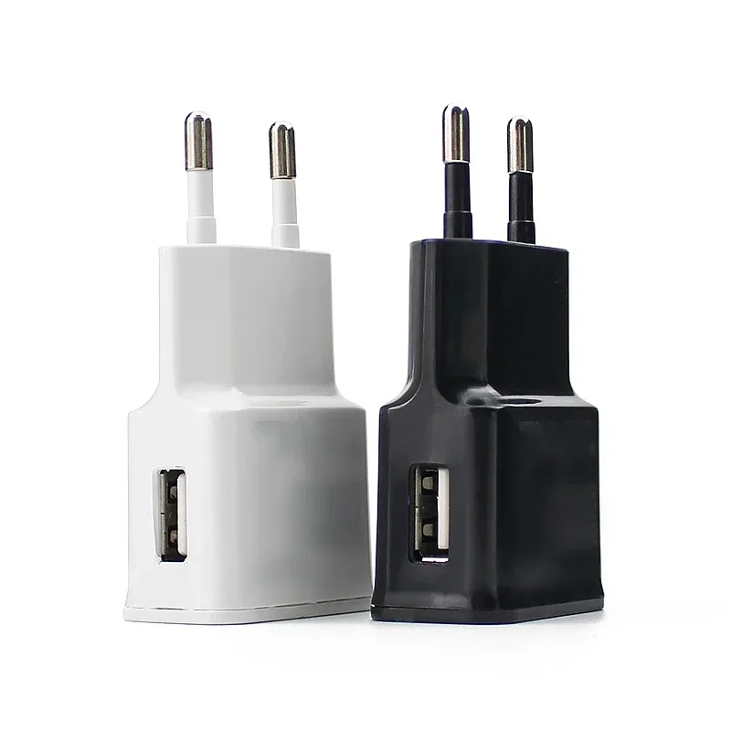 

Universal Power Supply Adapter 5V 1A Dual USB Charger Compact AC/DC Charger for iPhone & Android Phone Charging Accessory