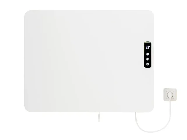 Wall-mounted rapid heating heater with timer function and overheat protection, suitable for bedrooms and bathrooms