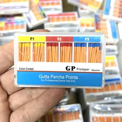 Dental Gutta Percha F1 F2 F3 For Protaper Dental Materials Filling Root Canal