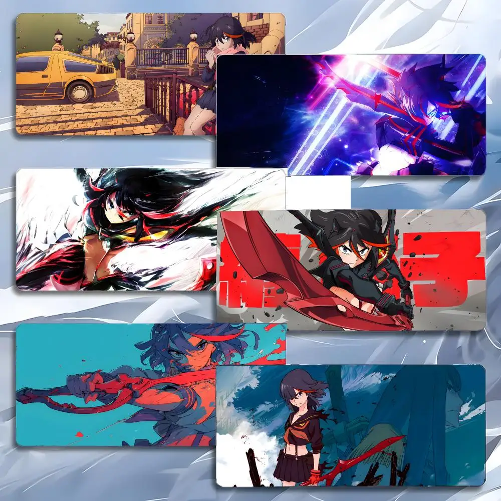 Action Anime Kill la Kill Mouse Pad Mousepad Large Gaming LockEdge Thickened PC Table Desk Mat