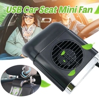 Universal Car Seat USB Neck Back Fan 3-Speed Adjustable Silent Gale Summer Cooling Mini For SUV 5V Multi-Function