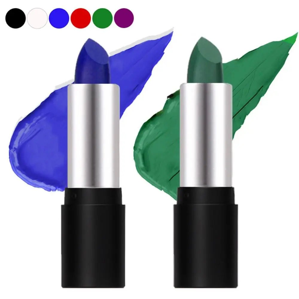 สีทาหน้าและร่างกาย สีทาตัว สีทาตัว กีฬาแต่งหน้าติดทนนาน วันฮาโลวีน ทาสีหน้าสติ๊ก สร้างสรรค์ แห้งเร็ว