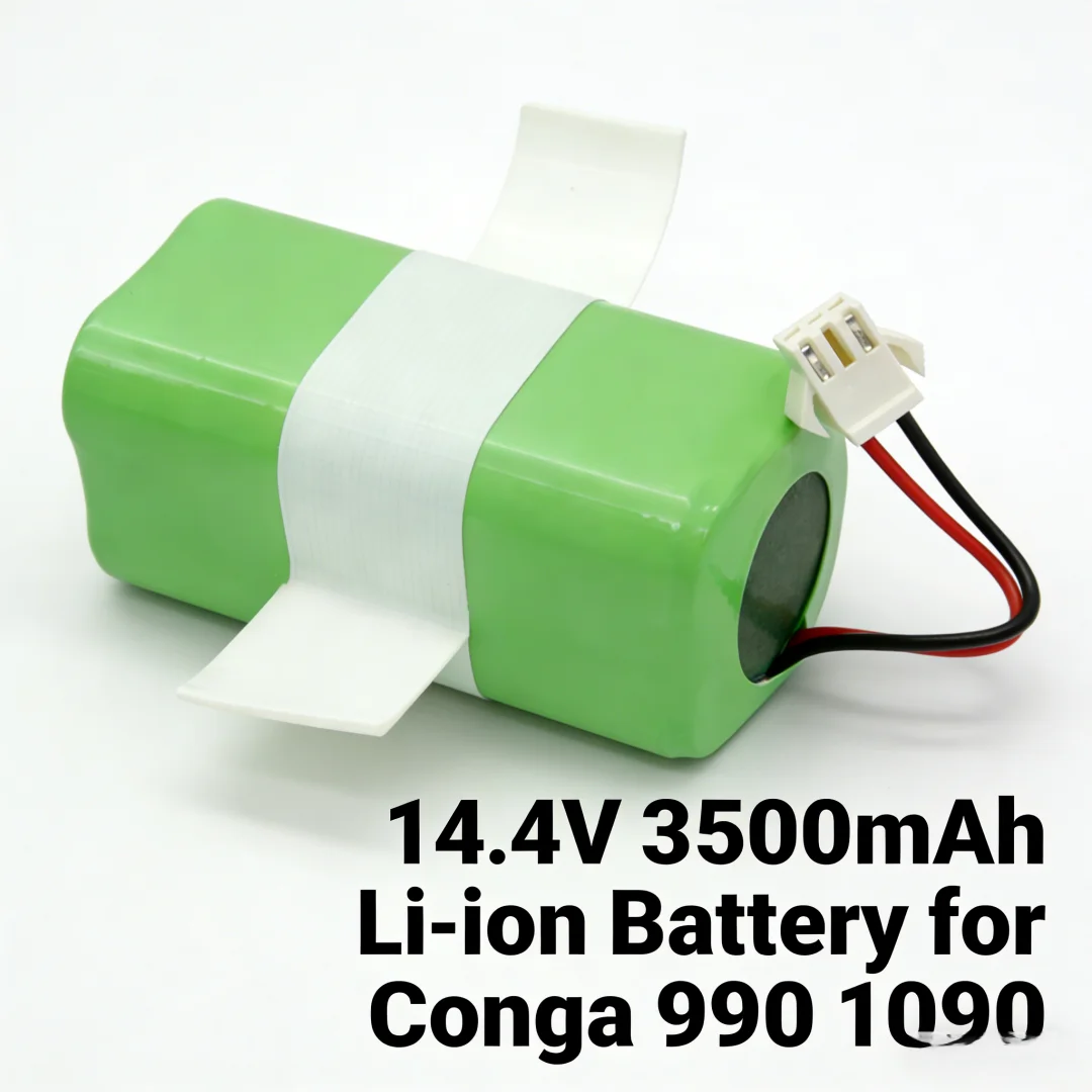 

Multi-Brand Robot Vacuum Battery 14.4V 6800mAh for Conga 990 Ecovacs N79S Eufy RoboVac 11 Tesvor X500 DN622 1090 11S 30