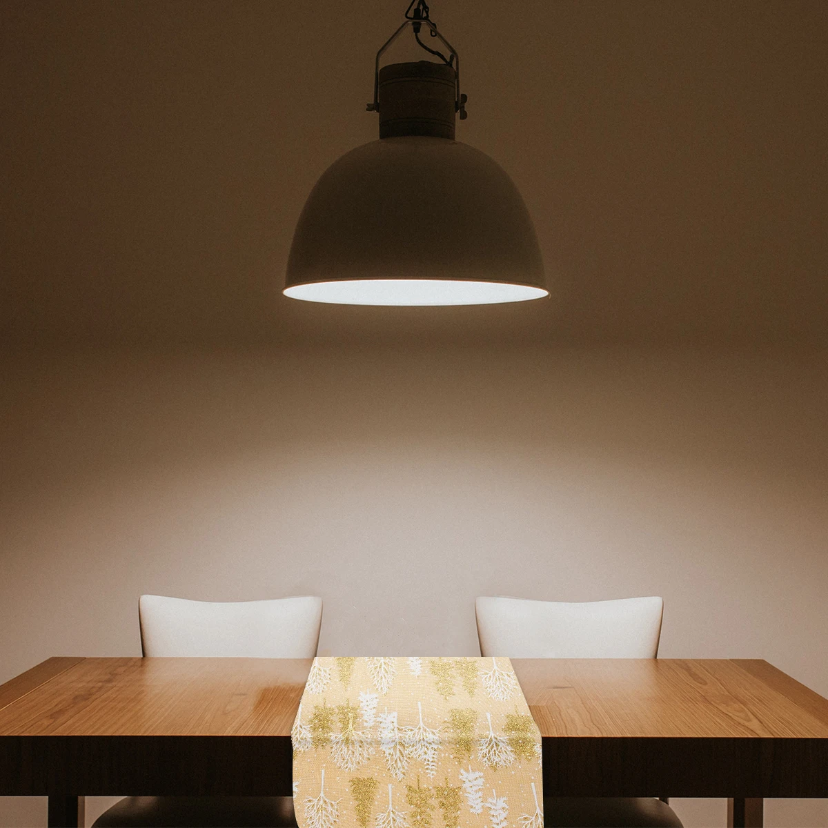 

Printed Tablecloth Red and Snowflake Design Premium Quality Material Stain Resistant Great for Holiday Events