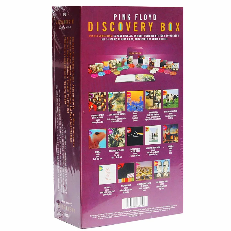 Zestaw płyt CD z europejskimi i amerykańskimi piosenkami, album w twardej oprawie, muzyka, heavy metal, rock, zespół, 16 płyt CD w pudełku.