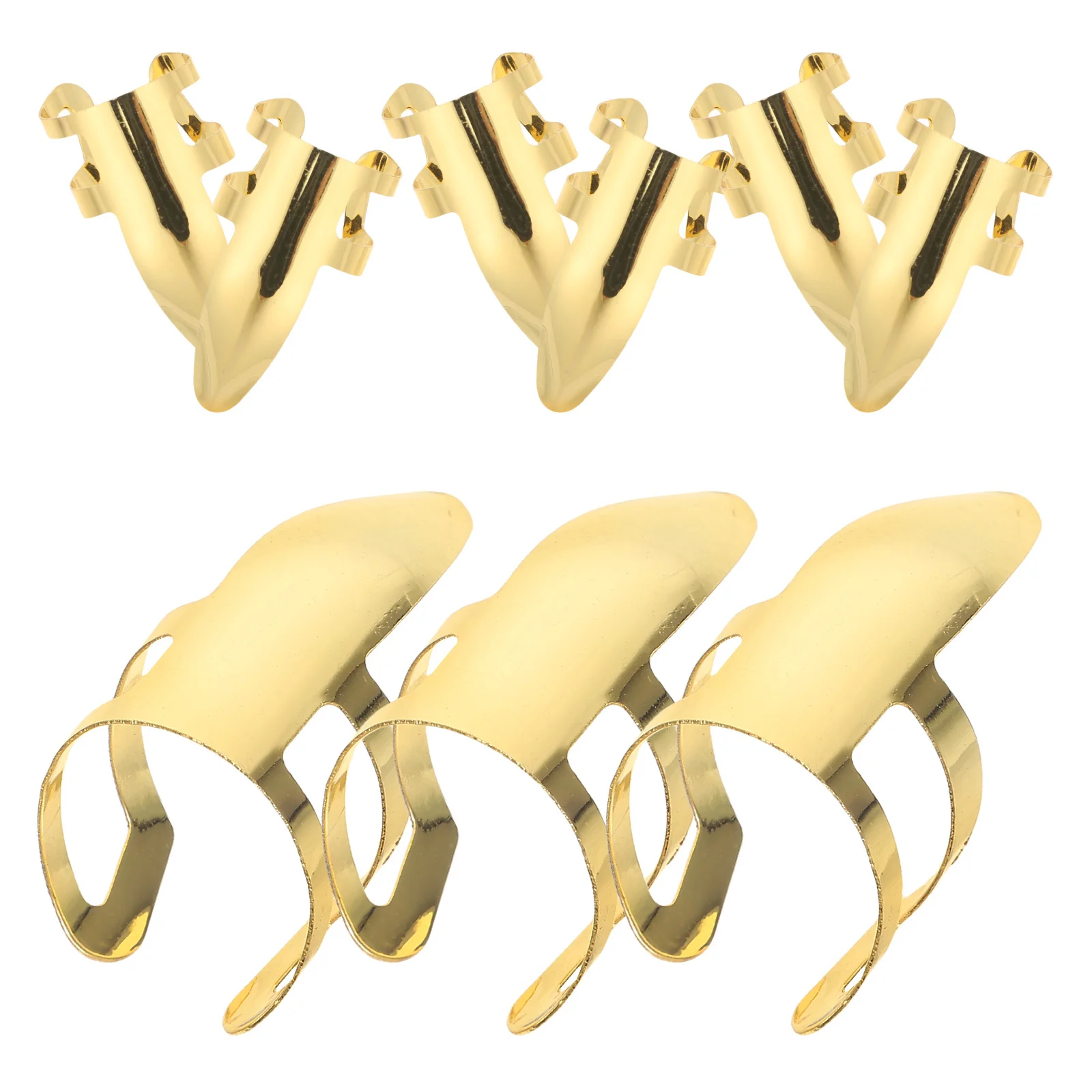 

9Pcs Stainless Steel Finger Picks Professional Guitar Bass Thumb Adjustable Acoustic Electric Collection Guitar