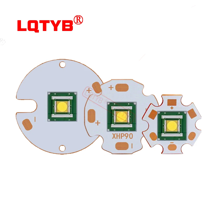 SBT90 laser lamp bead 9090 flat glass top chip 50W LED SMD diode DC3V 15A cold white lamp for flashlight parts DIY conversion