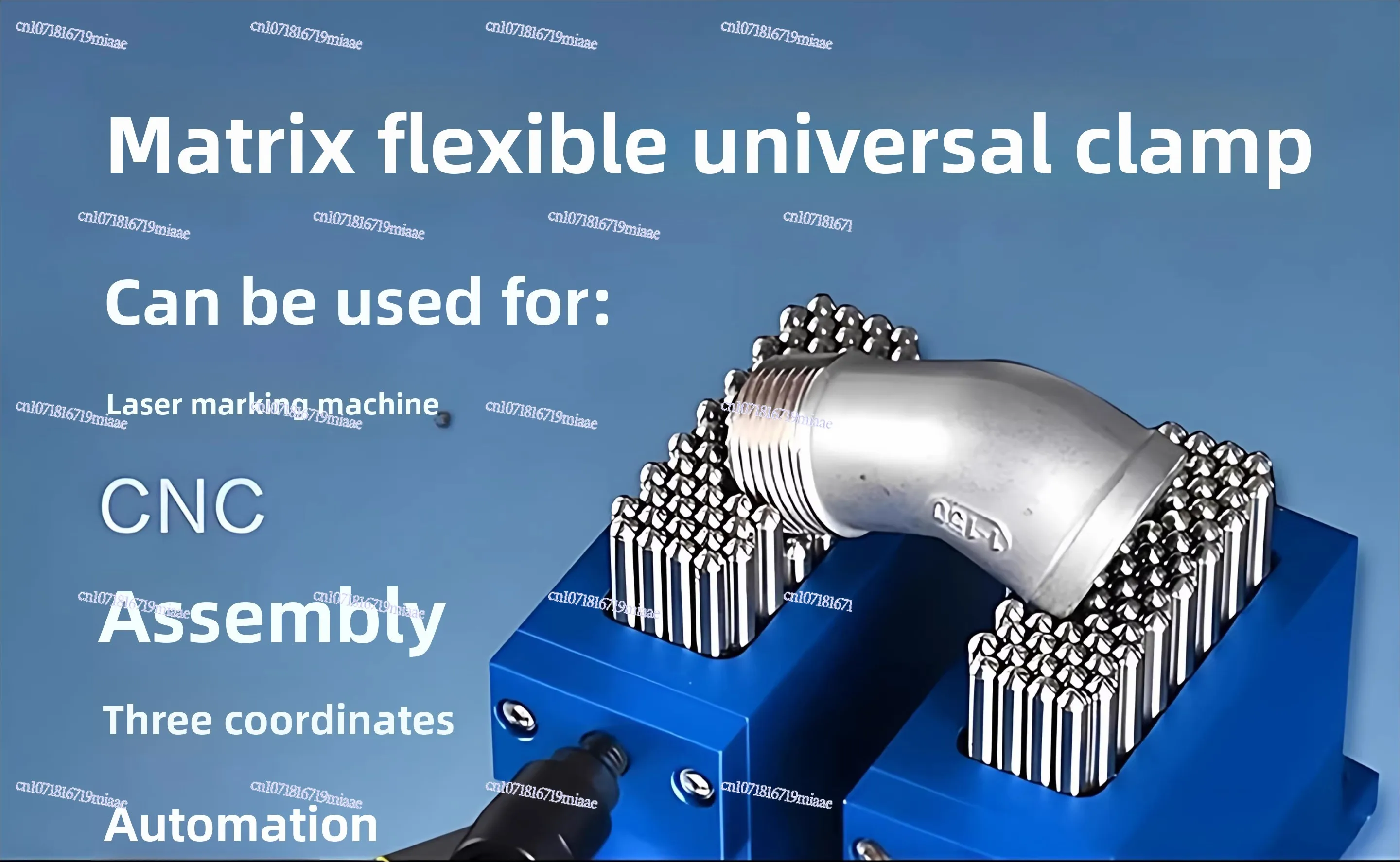 Flexible Fixture Parting Vice Laser Marking Machine Cnc Tooling Fixture