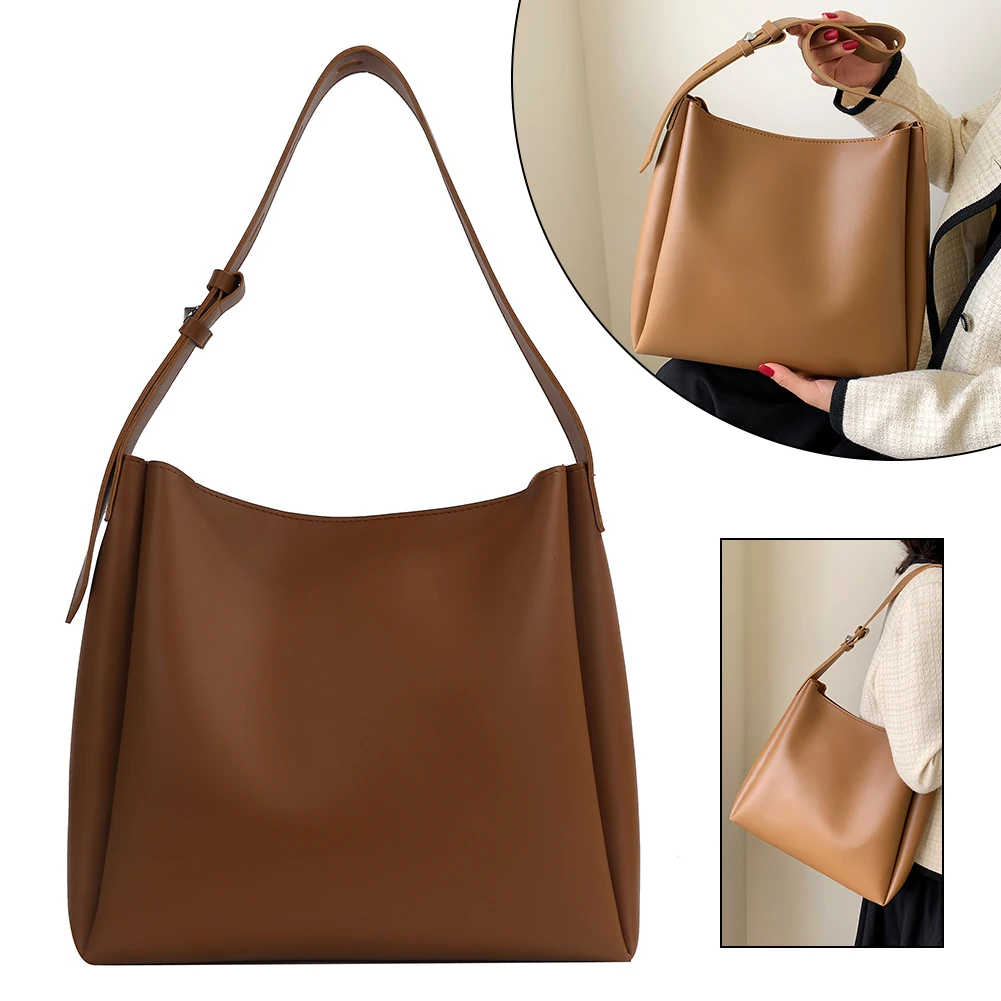 

Women Leather Tote Bag Fashion PU Handbag Purses Large Shoulder Bag and Purse Set Tote Bag and Clutch Set Commuting Bag