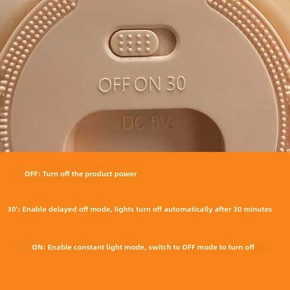 Rechargeable Pumpkin Night Light Dimmable Timer Function Tap Control Nightlight Soft Texture Warm Glow for 5V/1W
