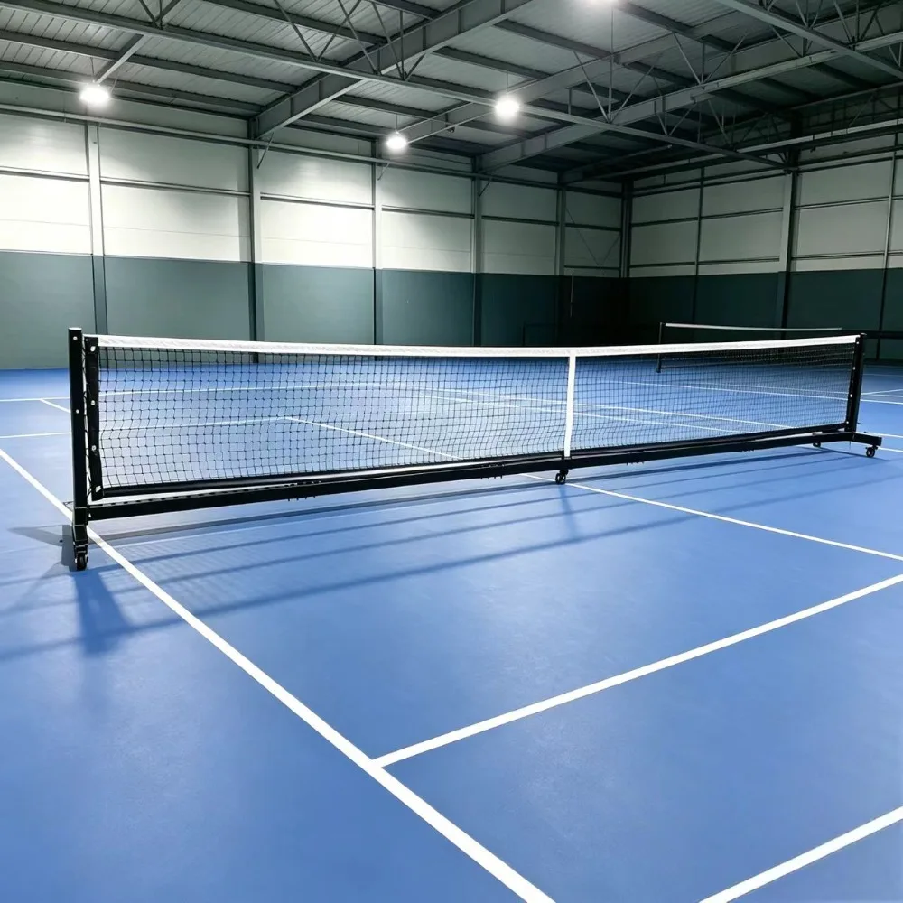 

Outdoor Heavy Duty Pickleball Game Grade Professional Pickleball Grid Movable Pickleball Column Tennis Column