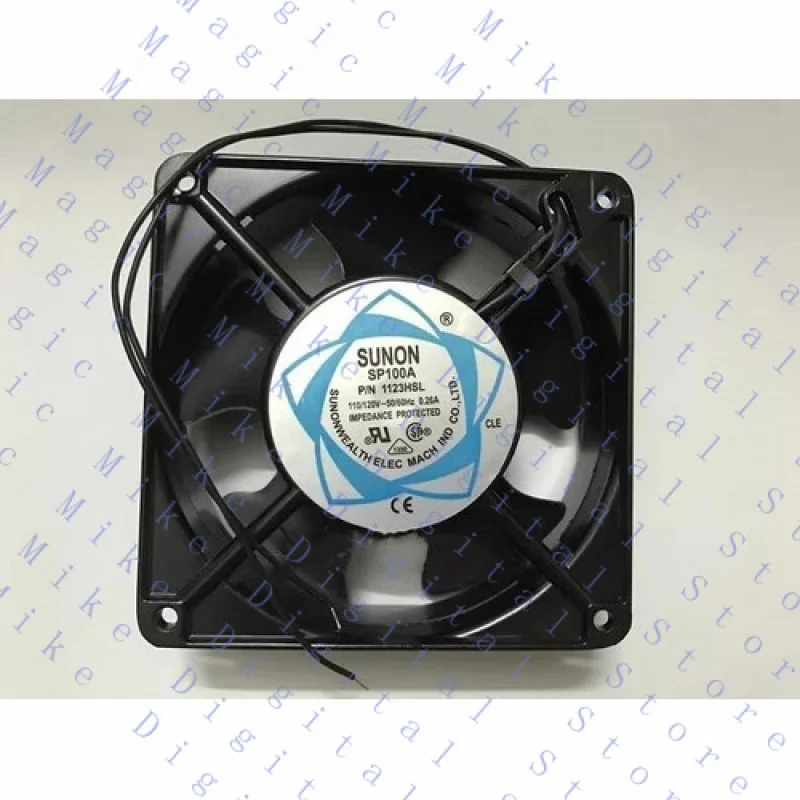 

UU FOR SUNON SP100A P/N 1123HSL AC110V 0.26A 12CM Fan NEW