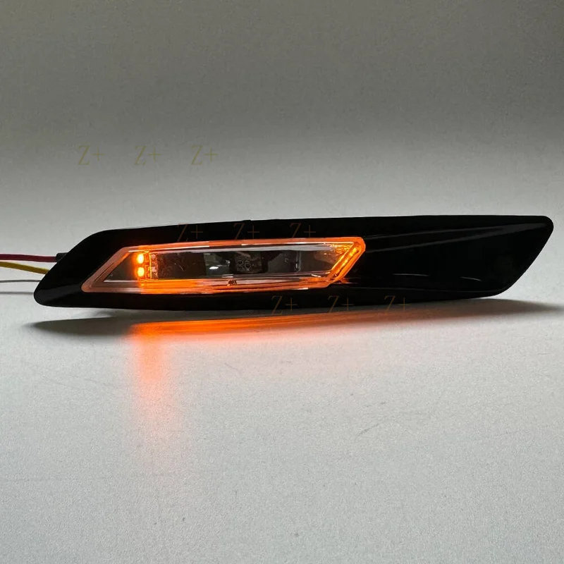 Z+   Pair Black Side Indicator Turn Signal Light For BMW 5 Series F10 F11 2010-2013