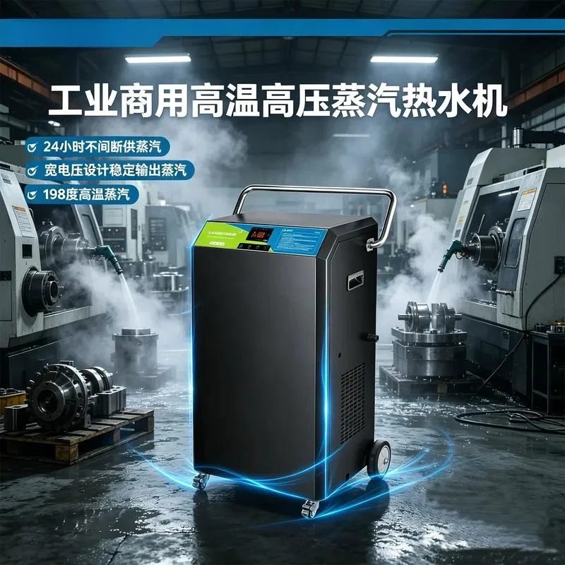 for Industrial High Temperature High Pressure Steam Cleaner Commercial Kitchen Car Wash Oil Removal Cleaning Equipment High view 2