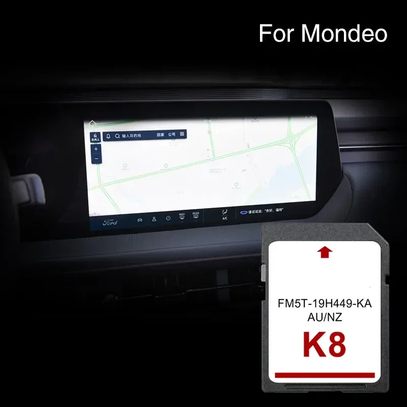 

For Ford Mondeo 2023 Map Card Custom CID SD Card With Data Sync2 FM5T-19H449-KA Carte SD GPS AUS NZ