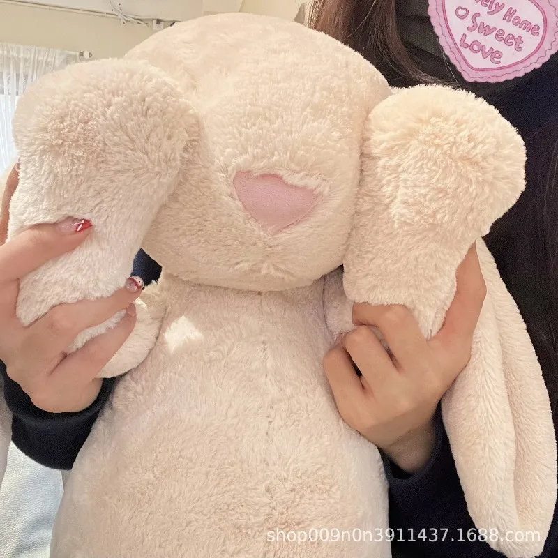 Giant Floppy Bunny Plush - Ultimate Cuddle Buddy for Sleep & Comfort, Big Stuffed Animal Birthday Gift for Girls