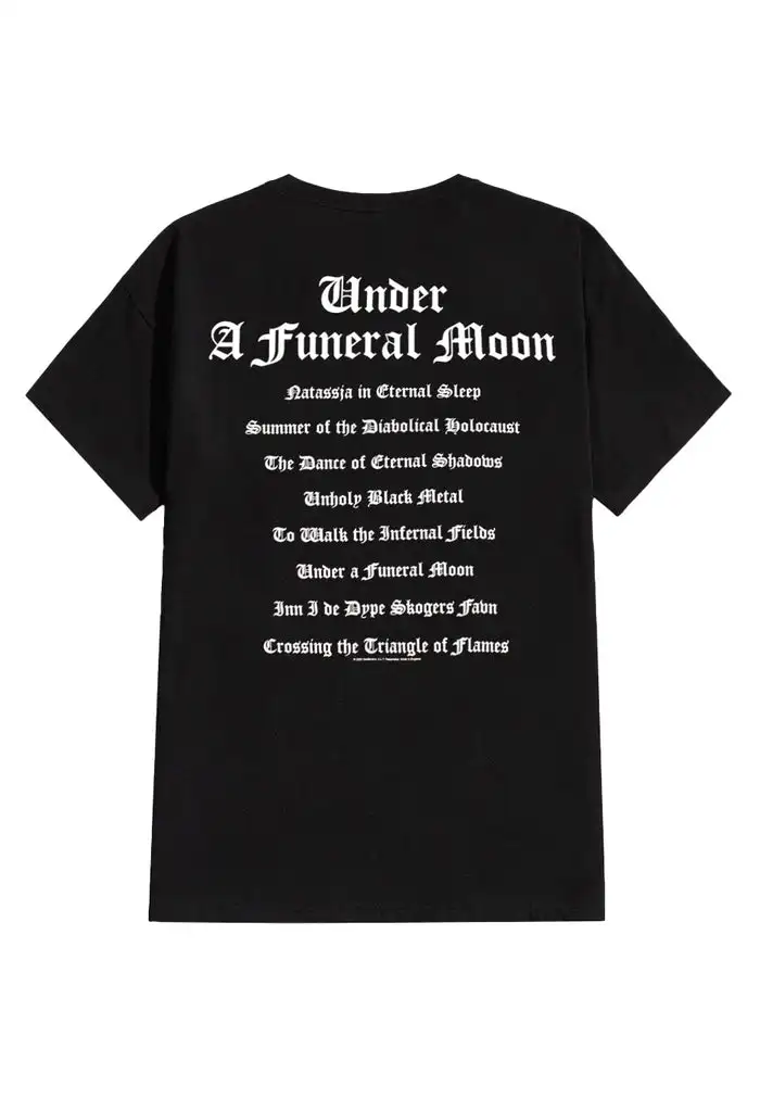 Darkthrone - Under A Funeral Moon / Album - T-Shirt unisex cotton tee