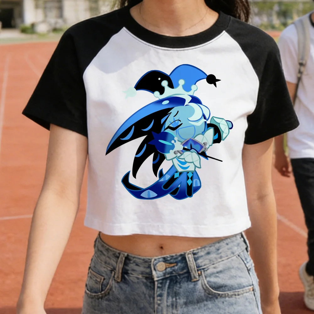 Shadow Milk Cookie cropped top women manga jojifuku vintage harajuku gyaru shirt clearance sales japanese baddie kawaii y2k