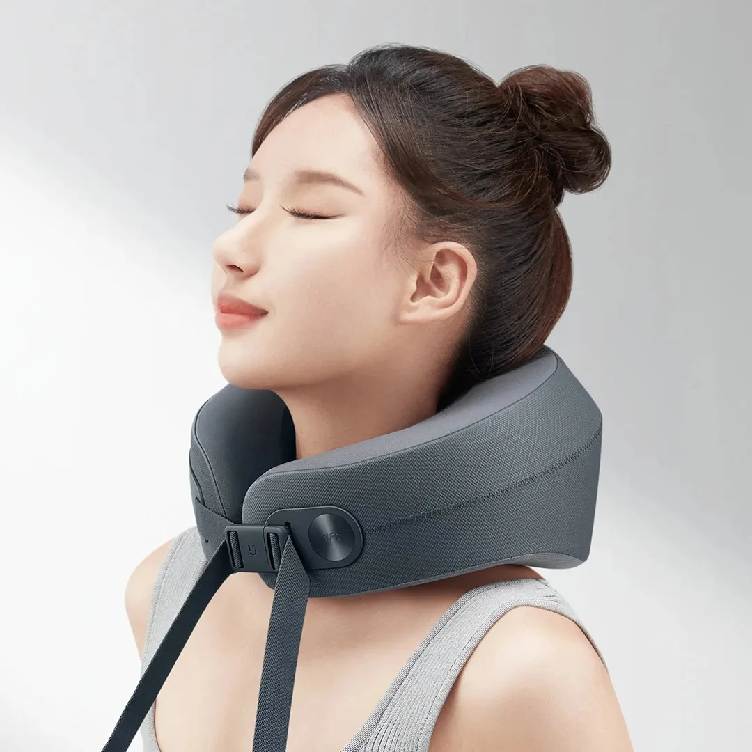 Imagem -04 - Xiaomi Mijia-massageador Inteligente de Pescoço Temperatura Constante Compressa Quente Massagem no Ombro e Pescoço Trabalho com o Aplicativo Mijia Novo 2023