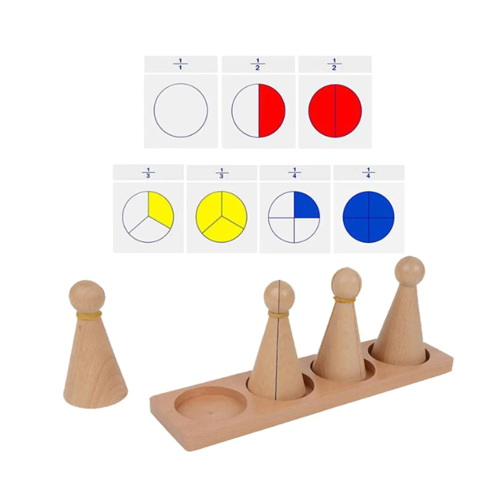 

Montessori Math Materials with Peg Dolls Equivalence Math Manipulatives for Teacher Supplies Boys Girls Elementary School Kids