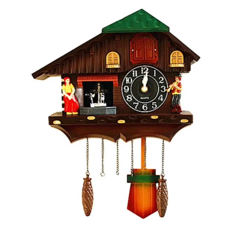 

Nordic Cuckoo Wall Clock Retro Silent Pendulum Clock Shabby Chic Clocks Wall Home Decor Watch Home Relogio De Parede Gift FZ683