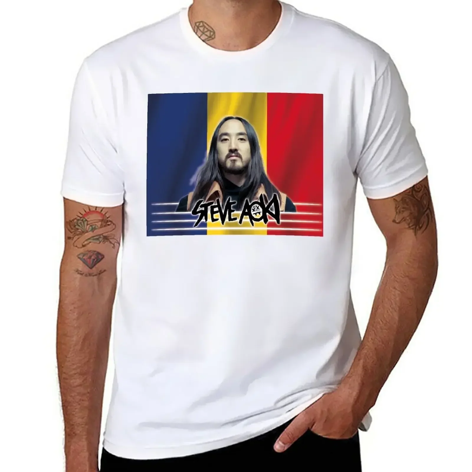 

Steve Aoki T-Shirt cute clothes summer top vintage clothes men t shirt