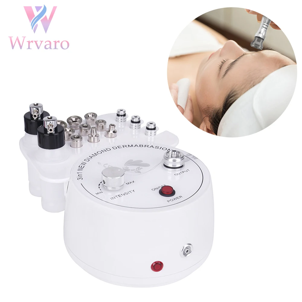 Stronger Power Diamond Microdermabrasion Beauty Machine 3 in1  Water Spray Exfoliation Device Acne Blackh Removal Wrinkle Facial