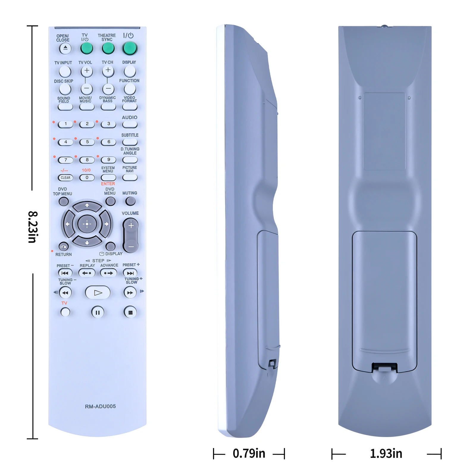 Nadaje się do Sony DVD system kina domowego pilot RM-ADU005 DAV-DZ630 HCD-DZ630 DAV-HDX265