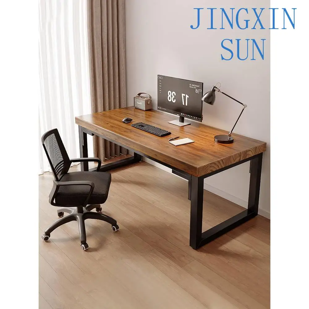Solid wood computer desk desktop home pine desktop wooden table bedroom study student desk