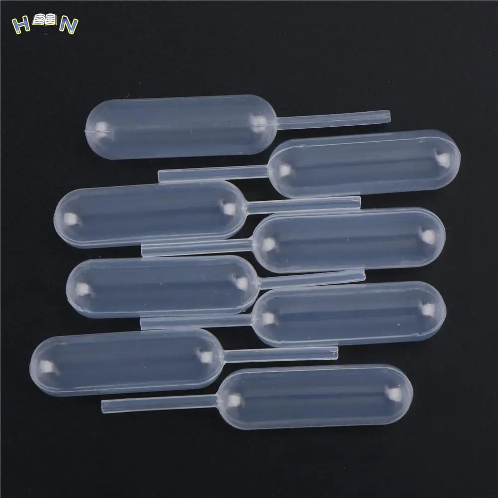 4ml 100pcs Plastic Squeeze Transfer Pipettes Dropper Disposable Pipettes For Strawberry Cupcake Ice Cream Chocolate