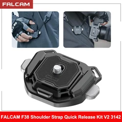 FALCAM F38 V2 3142 Shoulder Strap Base Quick Release Base, F38 Shoulder Strap Kit