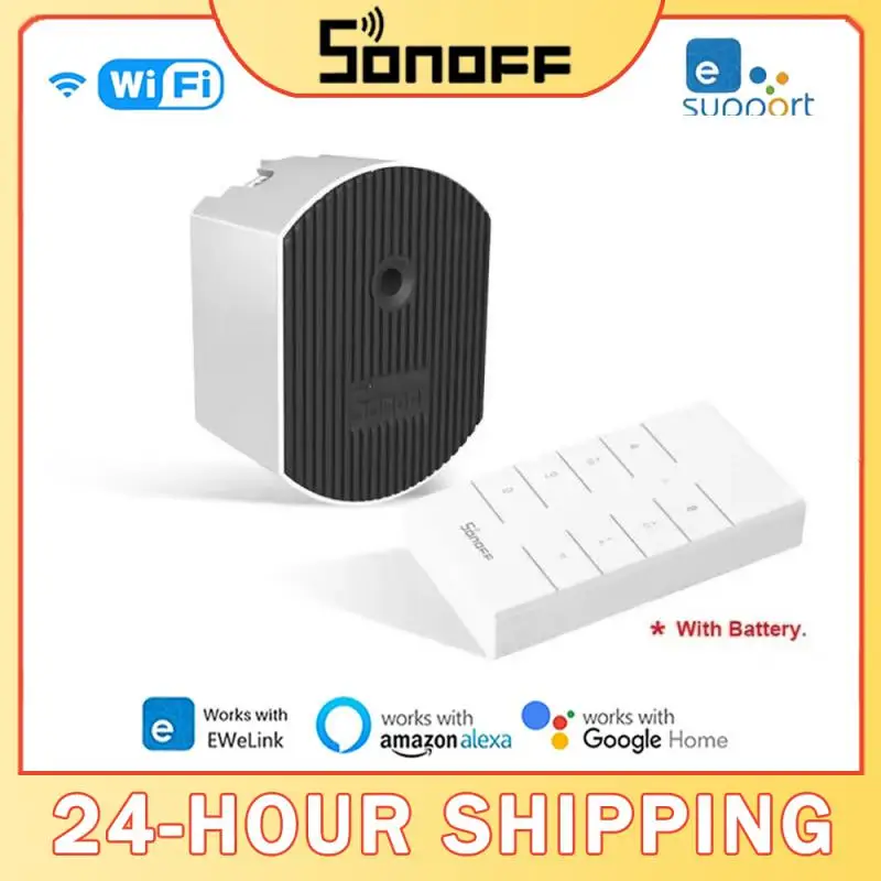 SONOFF D1 Smart Light Dimmer 433Mhz RF Switch Light Brightness Adjustable with Remote eWeLink Voice Control Google Home Alexa