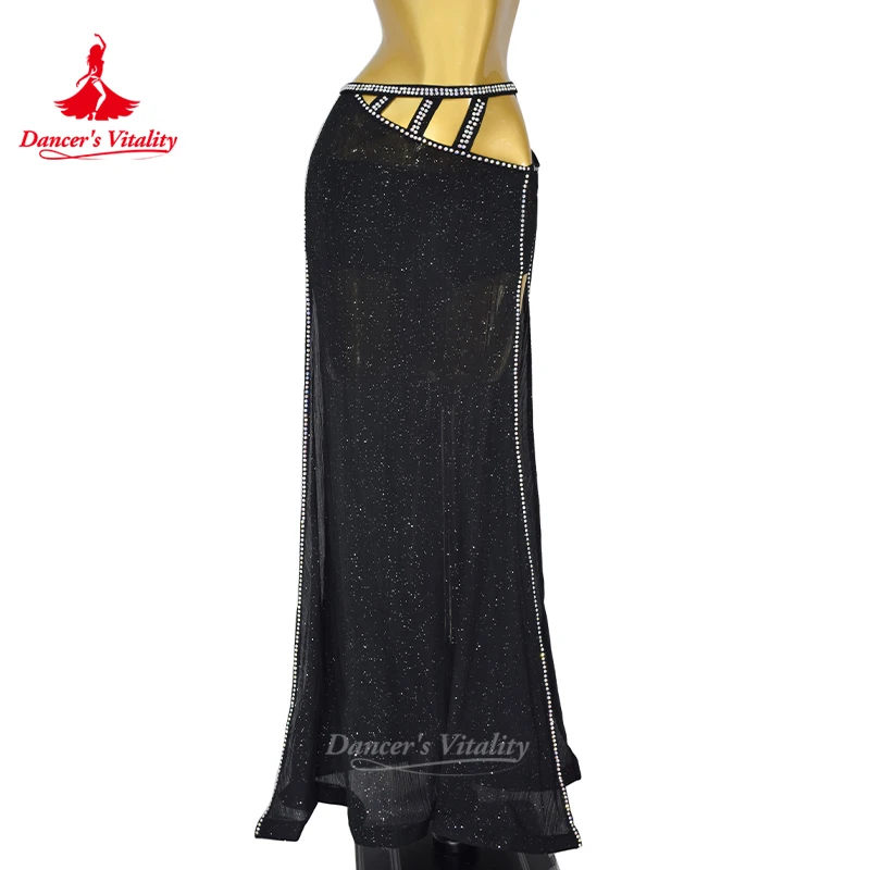 Frauen Bauchtanz Tanz Anzug Praxis Kleidung Neue Sexy Hohl Split Langen Rock + Top Bauchtanz Set Anzug