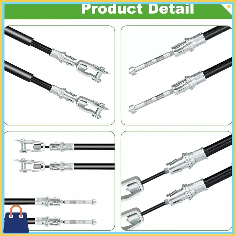 

Efficient 2Pcs Golf Cart Brake Cables For Club Car Precedent 2008-2024 103528701 103528702