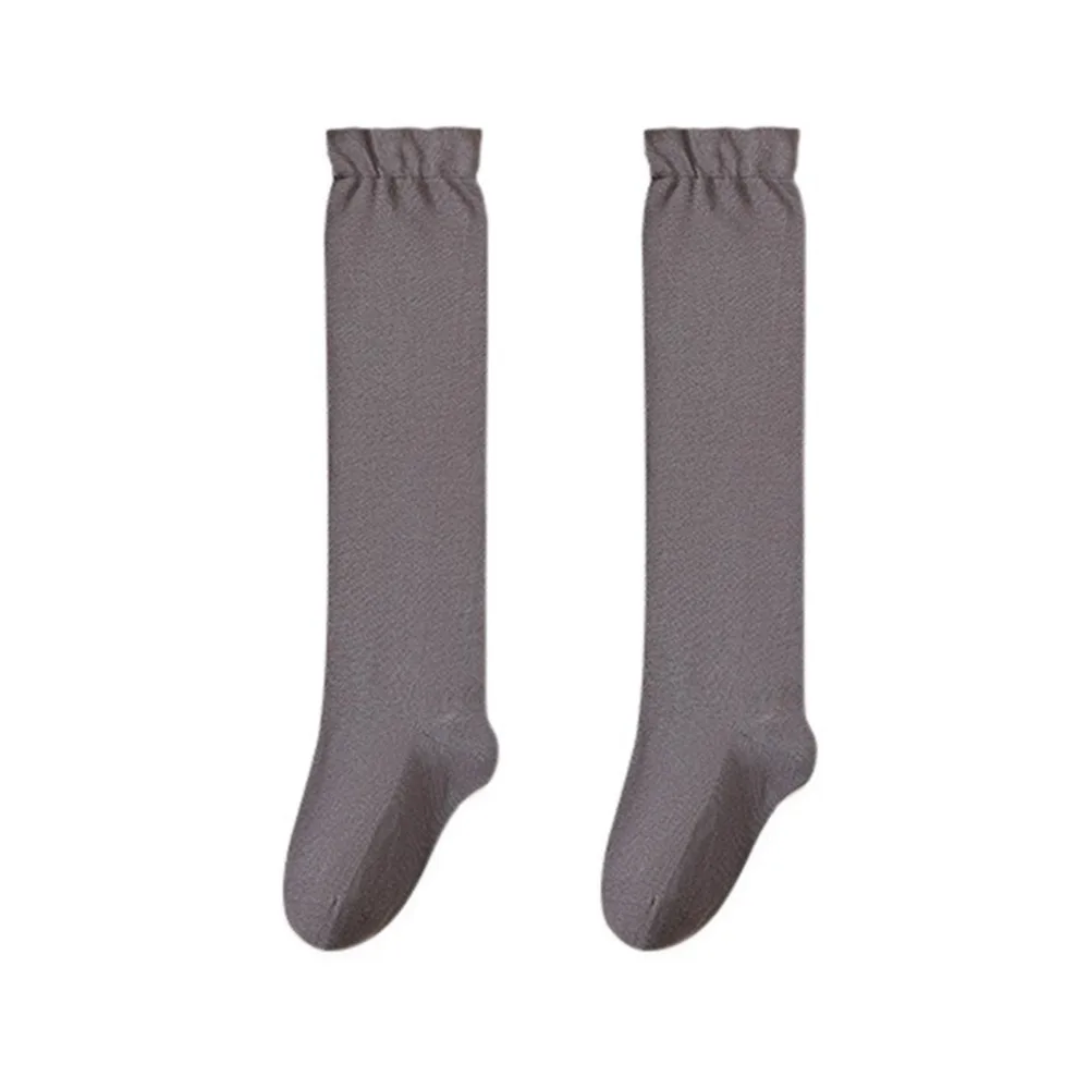 

Loose Fit High Tube Sleep Socks Comfortable Fabric Non-Slip Bottom Leg Warmers Enhance Sleep Breathable Warm Stockings