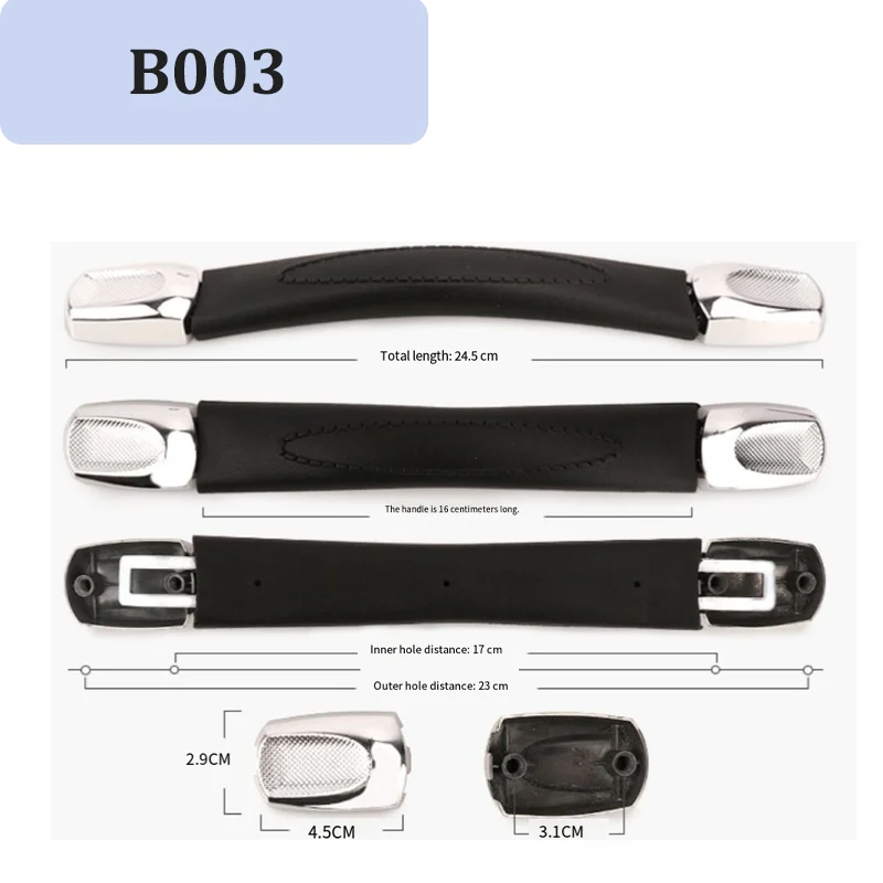 لمقبض الأمتعة B007 ثقوب التركيب الأصلية تناسب مثالي تركيب خالٍ من الضرر لا مزيد من المتذبذب مثل الجديد