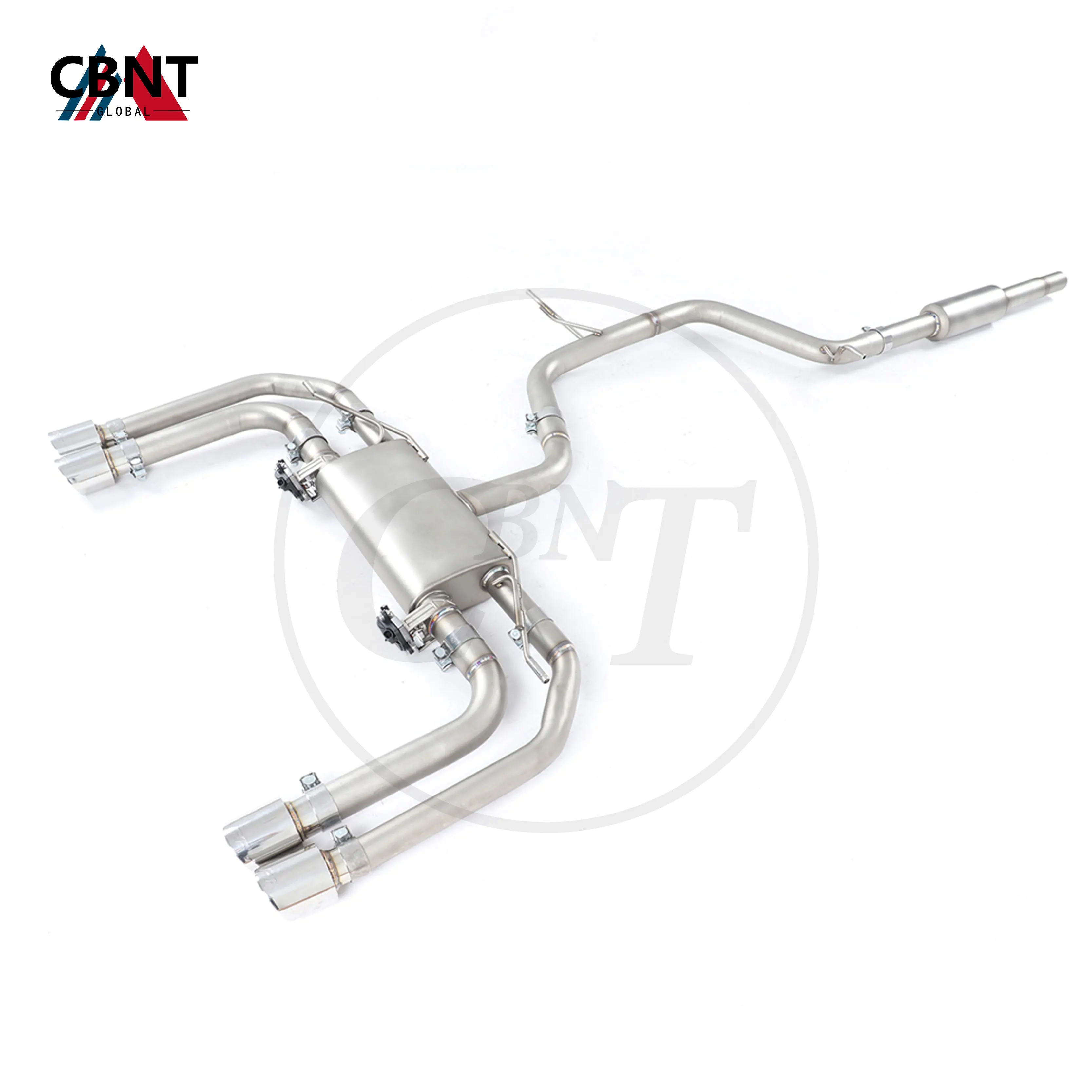 

CBNT for VW Golf7 Golf7R Golf7/7.5 GTI Exhaust System with Valve Muffler SS304 Valvetronic Catback Valved Exhaust-pipe