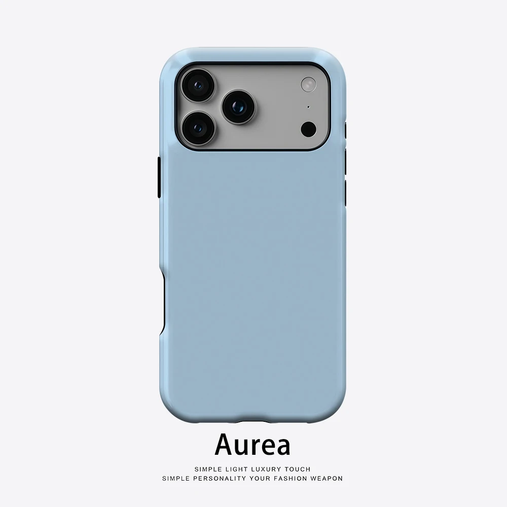 Pale Sky Handyhülle für magnetische Handyhülle für iPhone 17 16 15 14 13 Pro Max Plus Single Double-Layer Tough Case