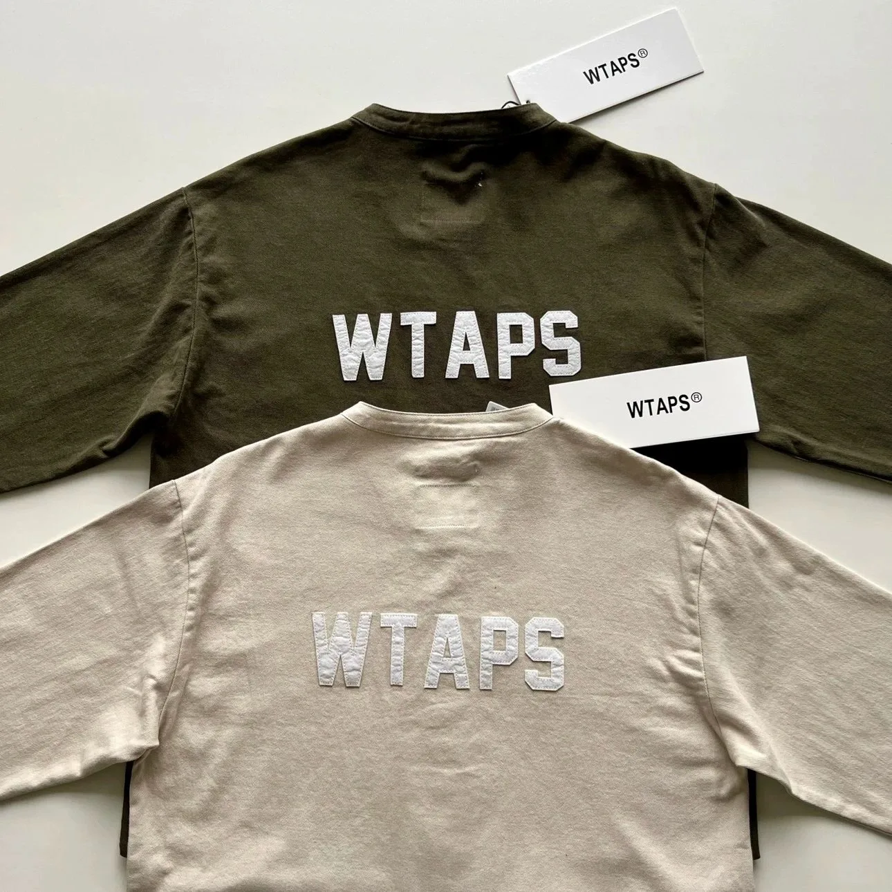 WTAPS CBW 01 LS SATIN ID Shirt Men 26SS Embroidered Long Sleeve Casual Relaxed Fit Japanese Streetwear Top view 5