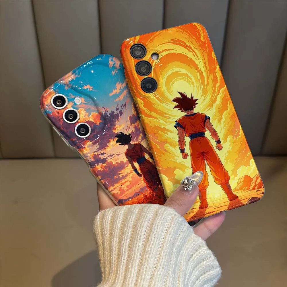 

Cartoon Sunset Field Back For Samsung Galaxy A21s A23 A24 25 31 A 32 33 34 35 36 51 53 54 55 56 73 Wave Oil Film Phone Case