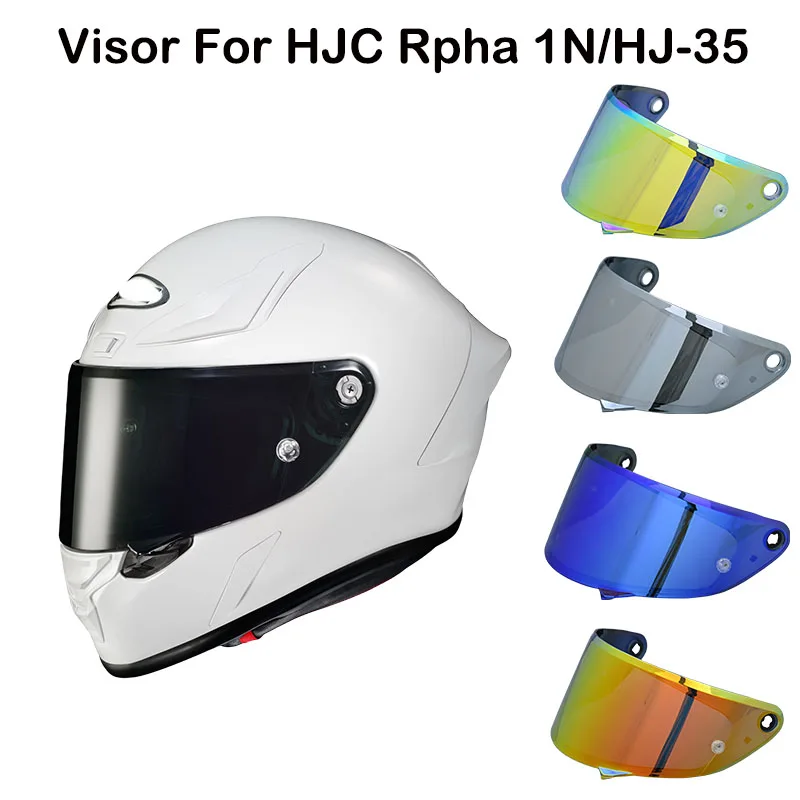 Rpha 1N Visor For HJC RPHA 1N Rpha1N HJ-35 HJ 35 Motorcycle Helmets lens Motorcycle Anti UV Moto Visera Sunshield Anti fog film