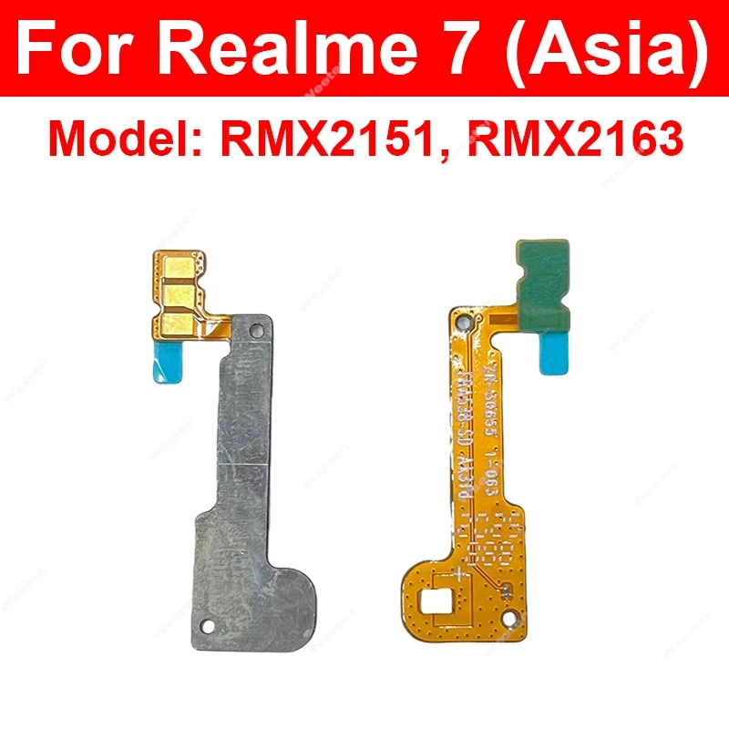 

Flashlight Light Flex Cable For Realme 7 8 8S 9 10 Pro Plus 4G 5G Ambient Flash Light Sensor Flex Ribbon Replacement Parts